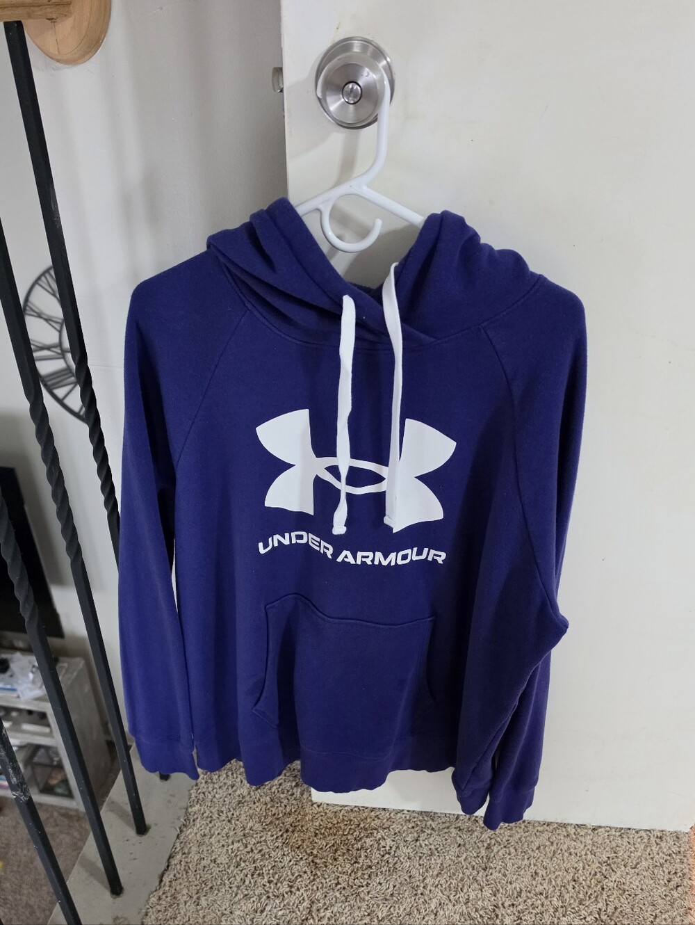 Under Armour Purple Hoodie Sweatshirt